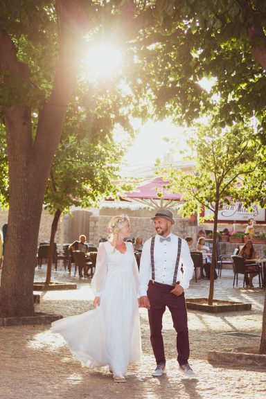 After Wedding Shooting in Altstadt von Palma