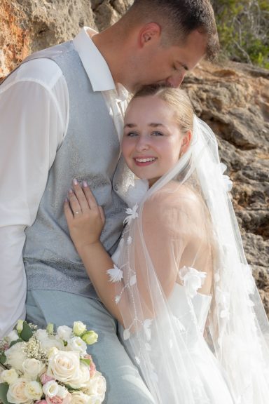 After Wedding Shooting am Strand von Mallorca