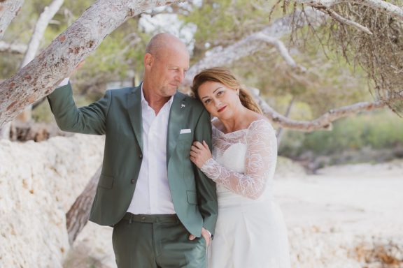 After Wedding Shooting in Natur Parc auf Mallorca